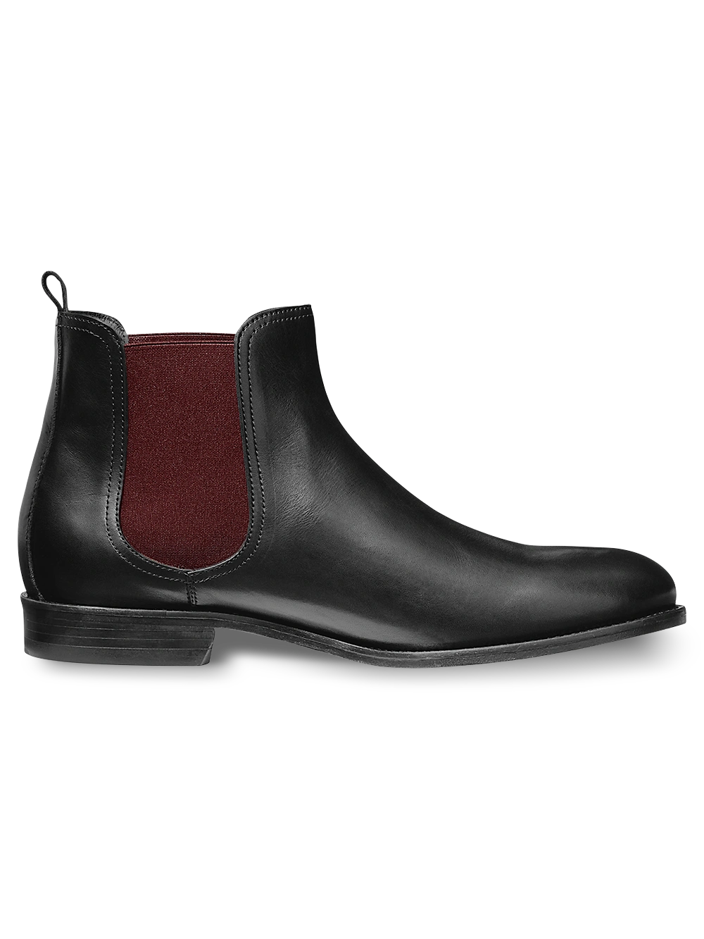 Kara ve bordo Ace Çizme: Şıklığın ve Cesaretin İkonik Dansı.